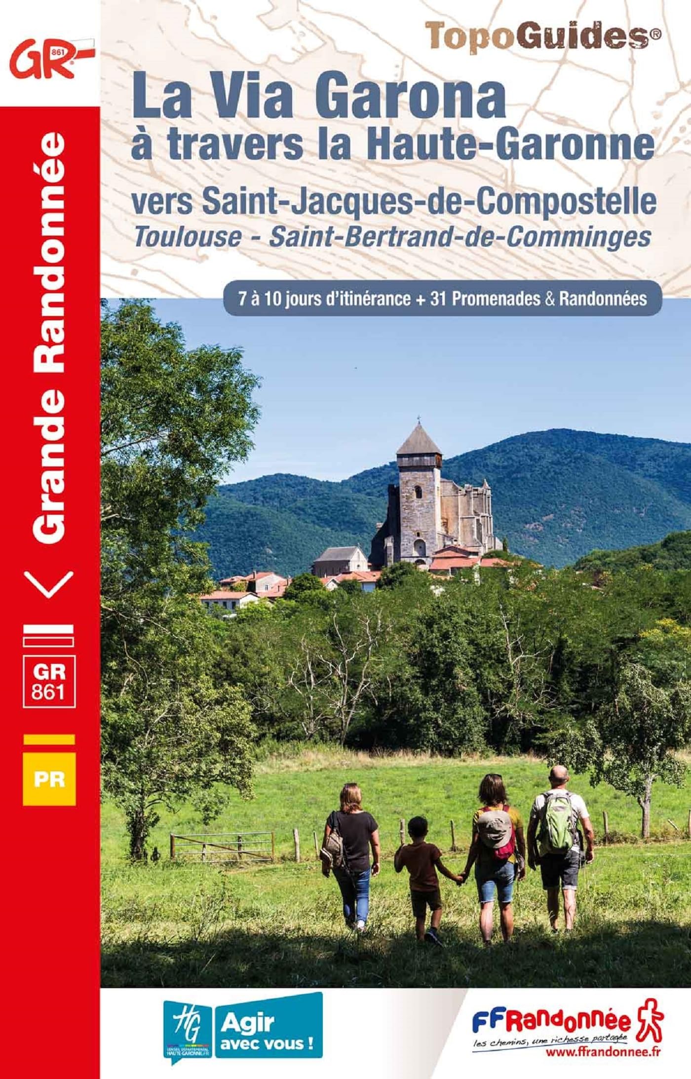 La Via Garona à travers la Haute-Garonne GR861 (0861) (Grande Randonnée)