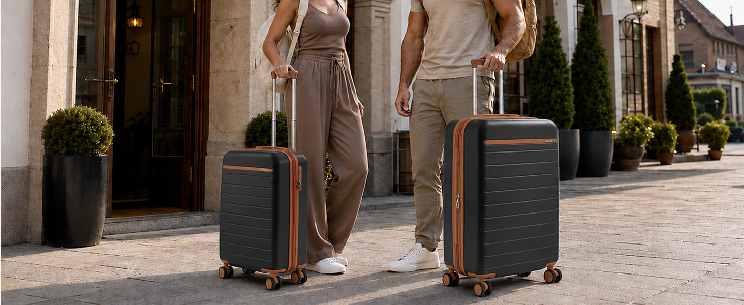 Mayson ECD/10 CE エレアコ カッタウェイ ケース付 Amazon.com | Kono Carry-On Suitcase 20in Expandable ABS+PC Airline