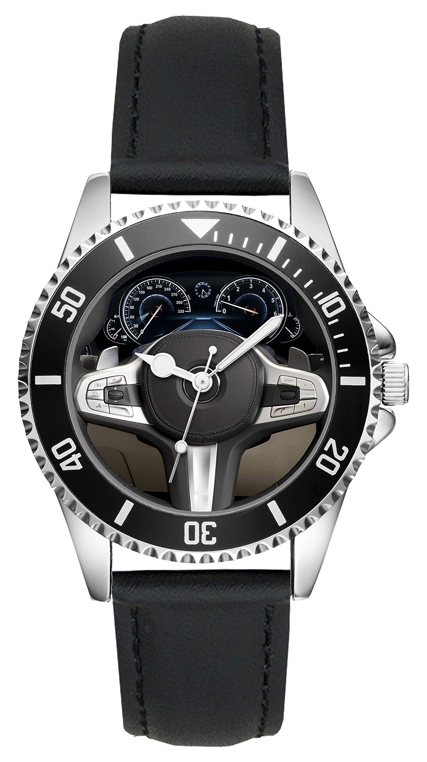 Men's Watch Gift for BMW 7er 2017 Fans Cockpit Quartz Analog Wrist Watch L-20638