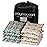 Play Platoon Professional Cornhole Bags - Set of 8 Regulation All Weather Double Sided - Sticky/Slick Side Bean Bags for Pro Corn Hole Game, Slick Duck Canvas & Sticky Suede Side - Army Camo & Desert