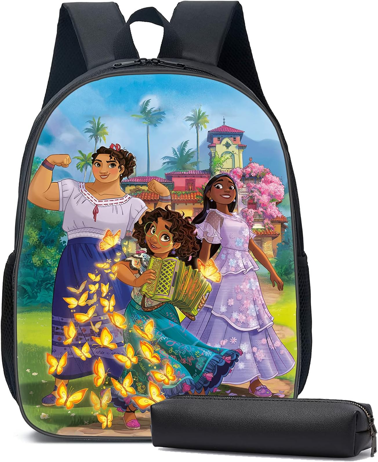 Backpack Cartoon Sports Backpacks Travel Bag Portable Large Capacity bag with Pencil Case