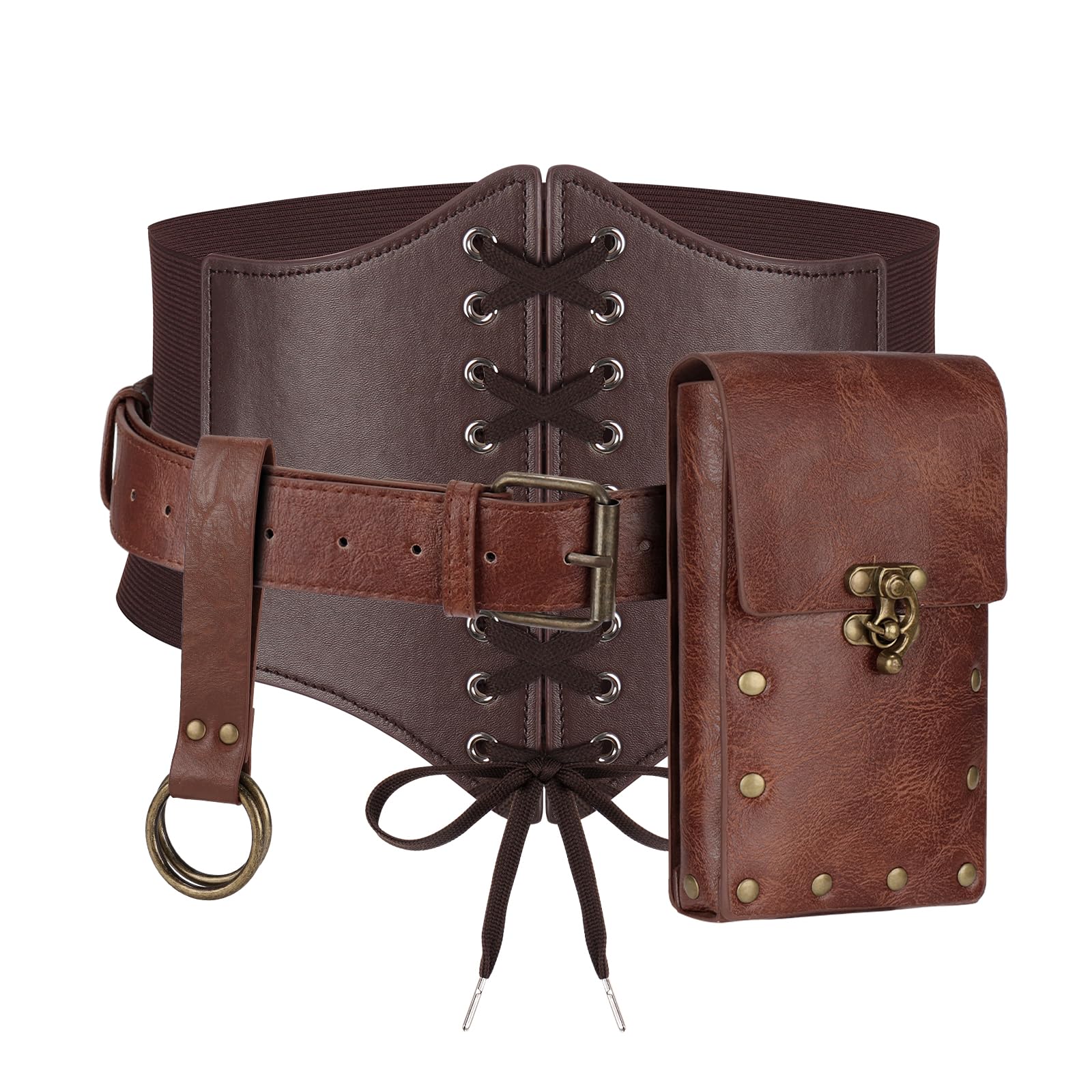 Magibag Women Renaissance Corset Belt Pouch Halloween Medieval Renaissance Costume Accessories