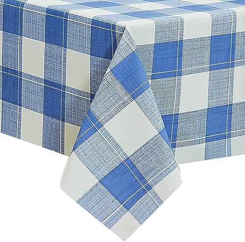 Obstal - Mantel de PVC a prueba de aceite, a prueba de derrames, impermeable, para uso en interiores y exteriores