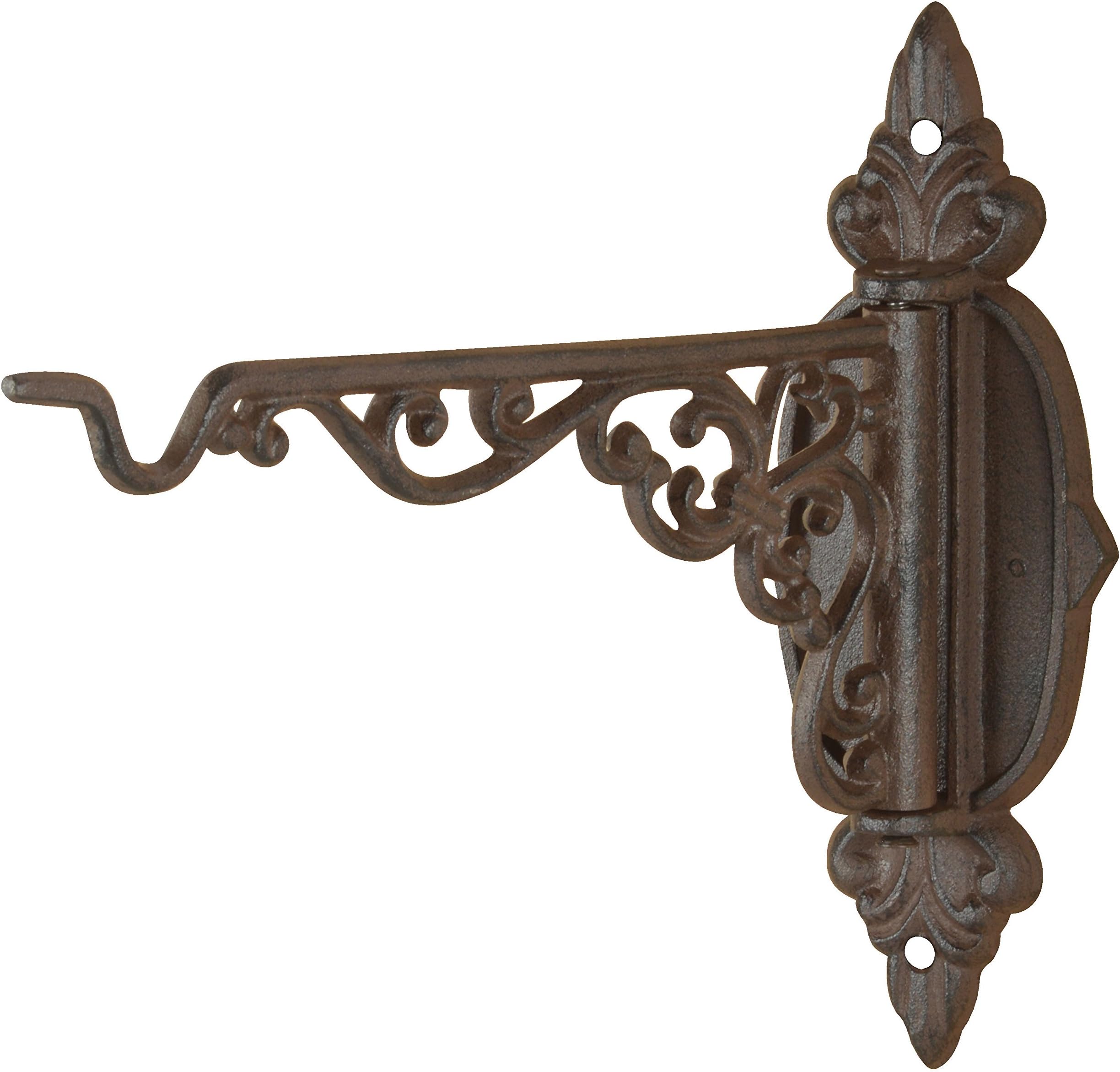 Esschert Design LH241 Swivel Hook, Brown