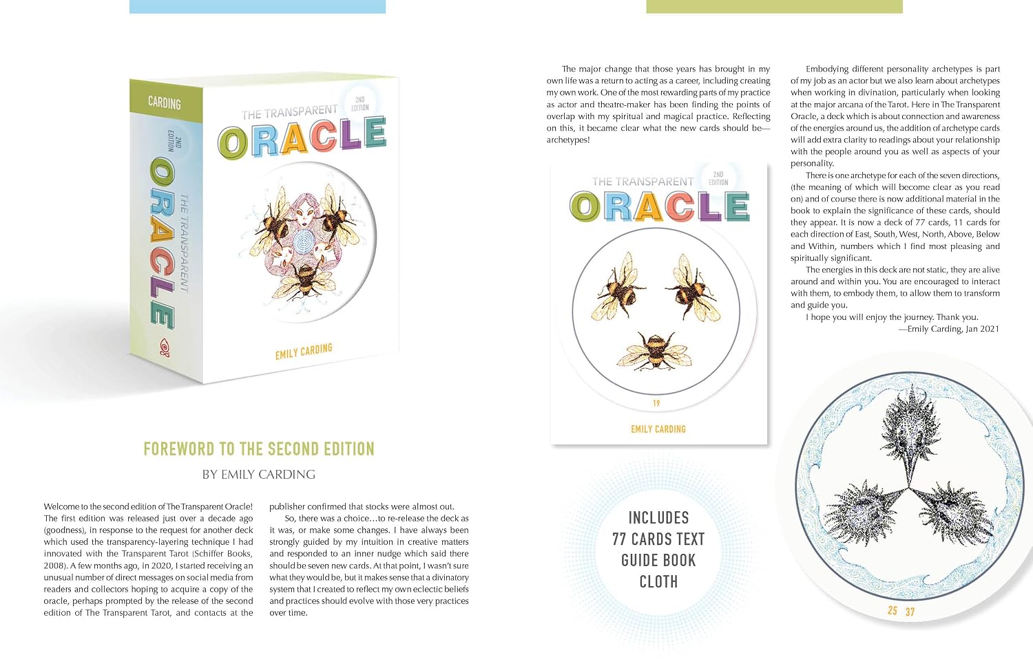 Transparent Oracle: (Oracle Kit Box Set with 77 Cards and Guide Book)