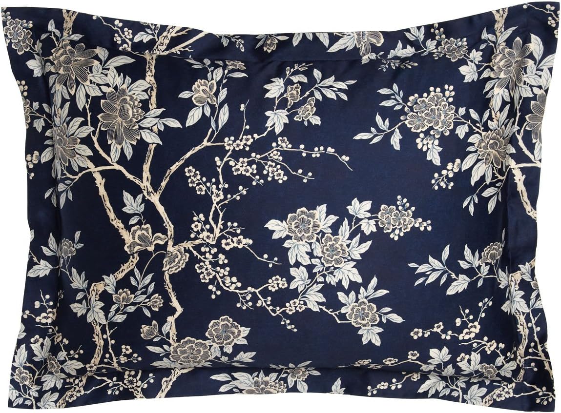 Ralph Lauren Home Deauville Navy Floral KING Pillow Sham