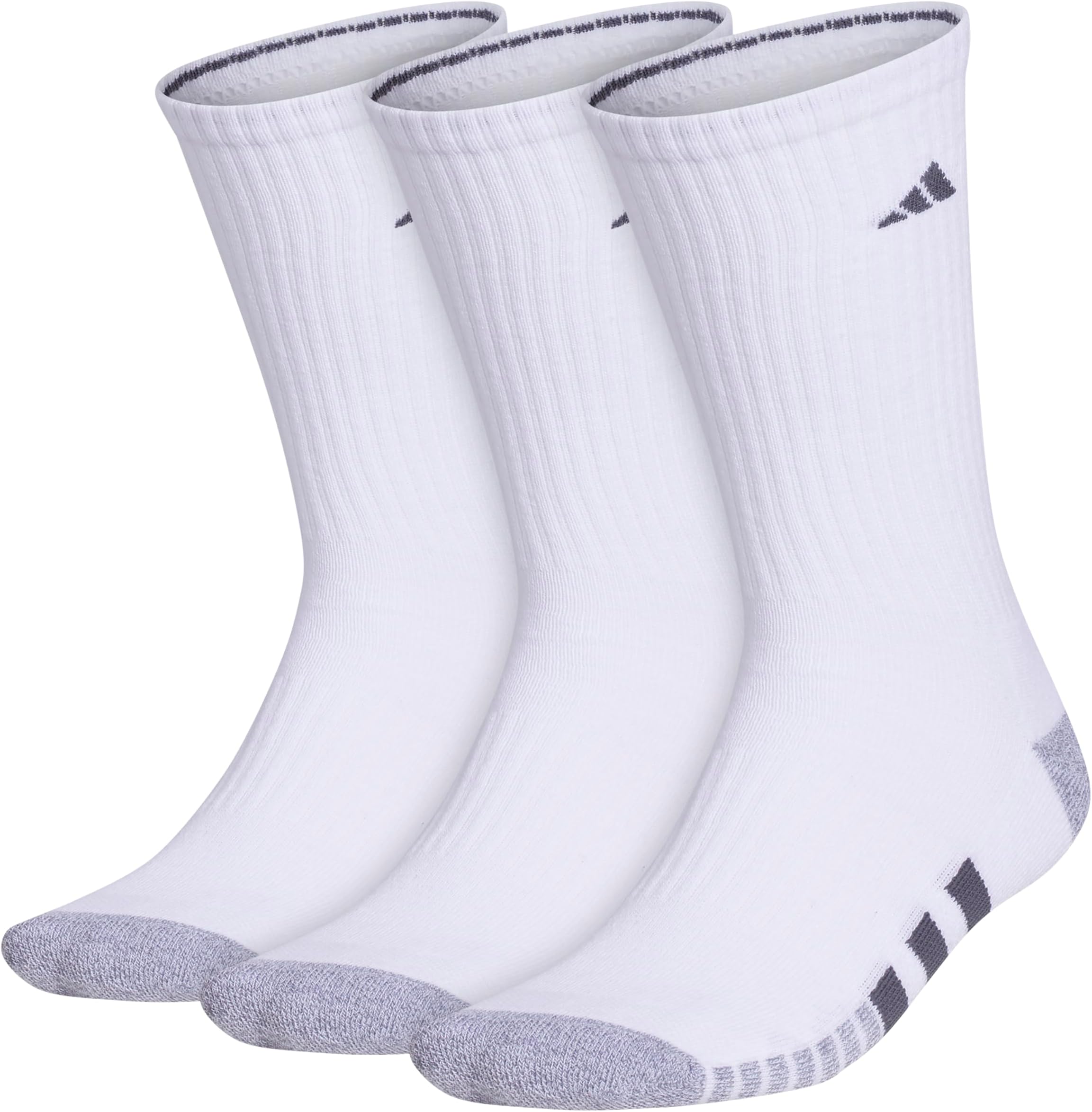 adidas Men's Cushioned Crew Socks (3-Pair)