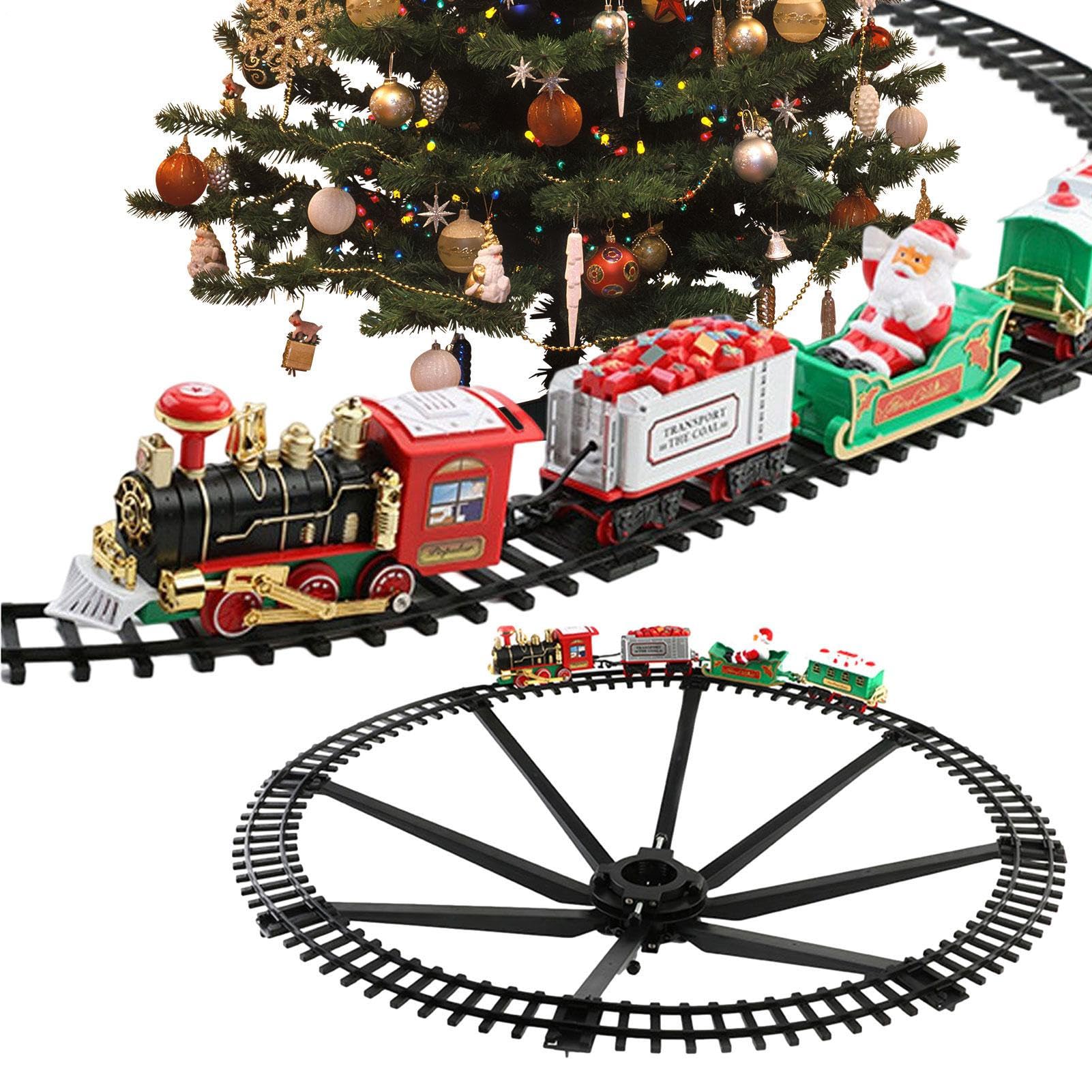 'albero di Natale | elettrico a batteria | Set di binari ferroviari