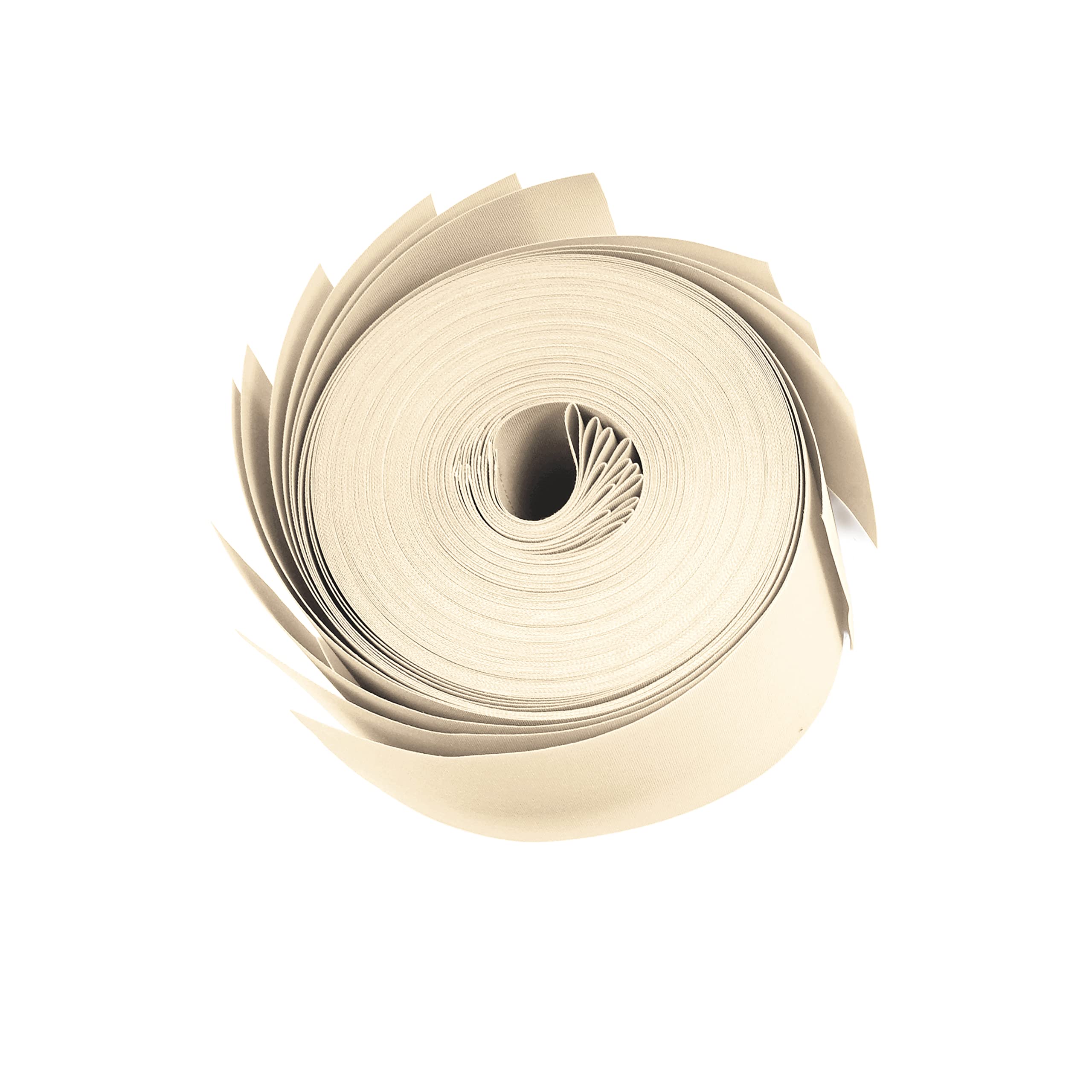 Ventanara® Lamellenvorhang durchgehende Schiene Komplettset Vertikaljalousie 89mm inkl. Montagematerial (Beige (raumverdunkelnd), 200 x 180 cm)