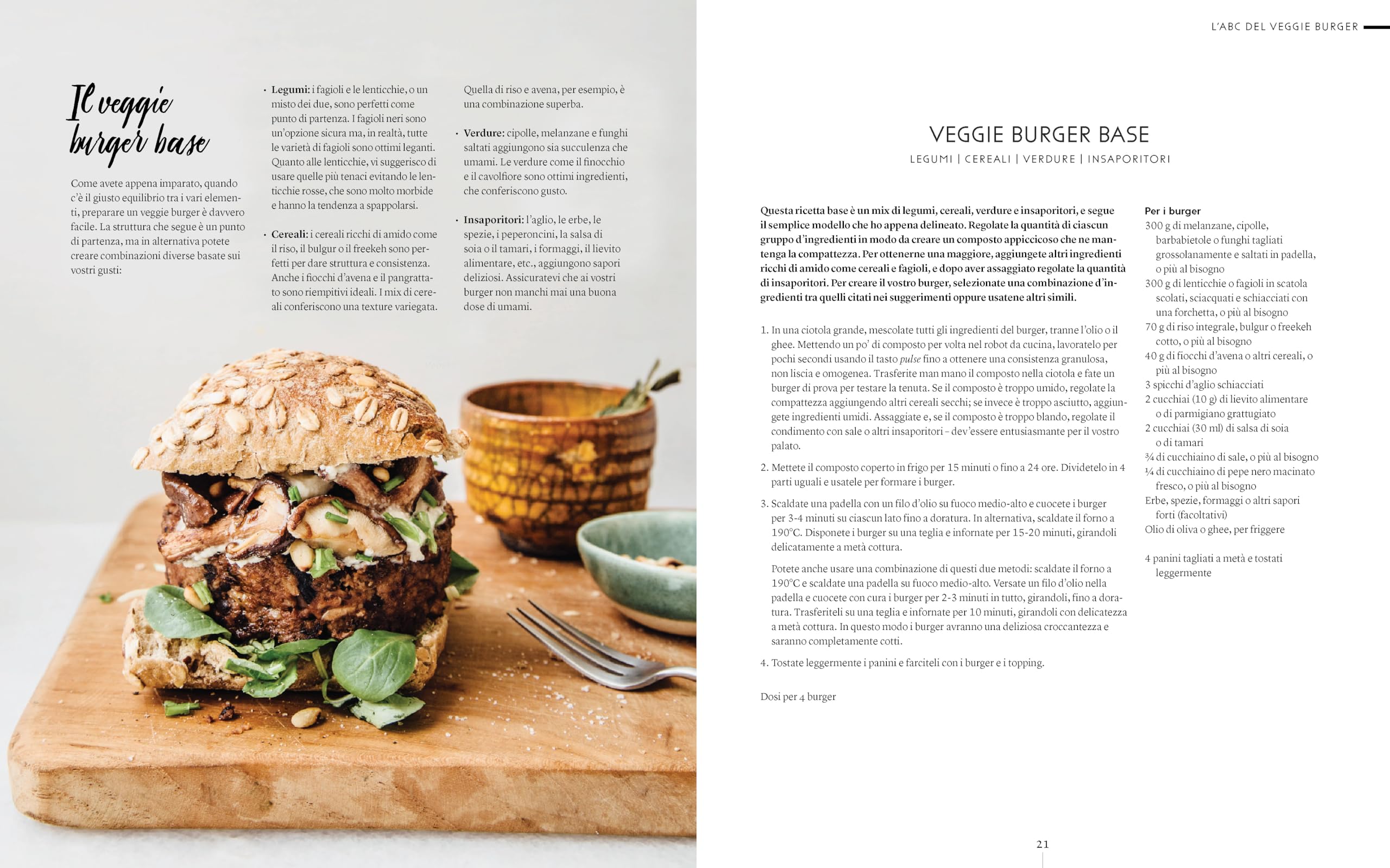 Veggie burger. Ricette straordinarie per hamburger nutrienti a base vegetale