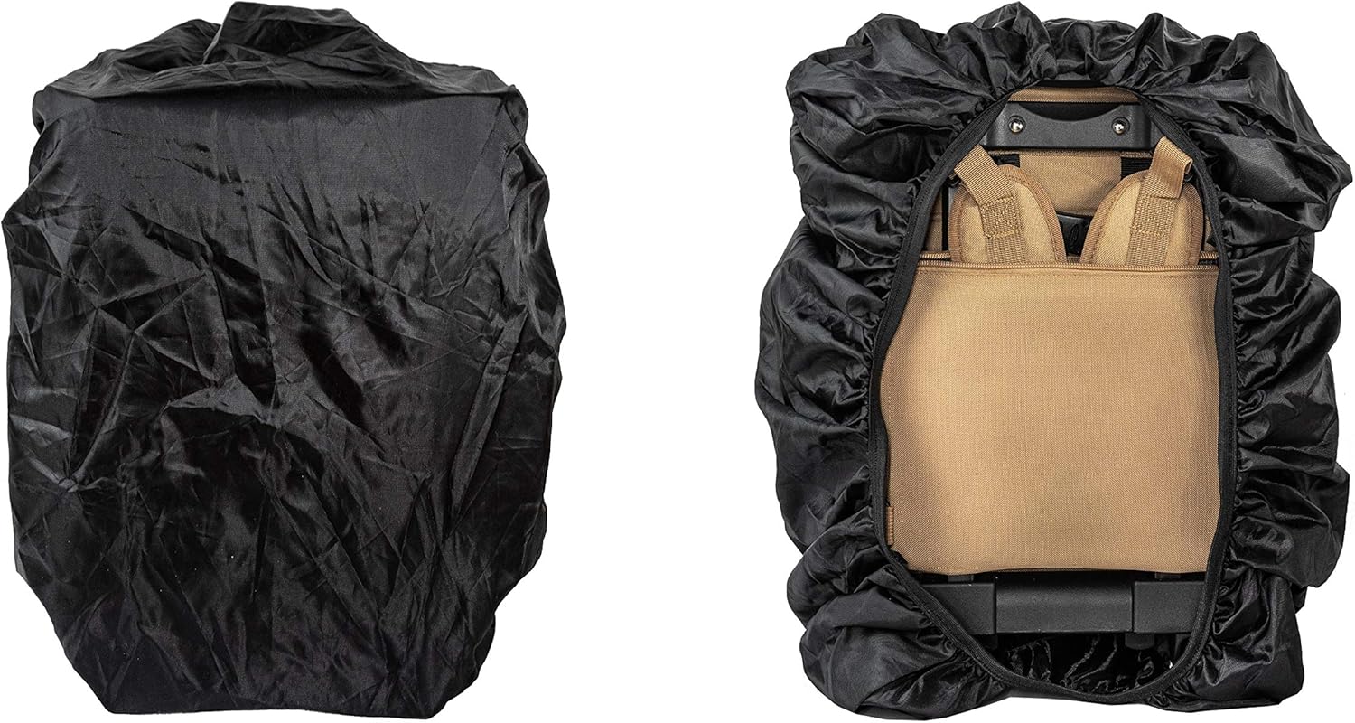 ‘Apollo2’ Tactical Handgun Rolling Range Bag with Wheels Pistol Case Gun Range Backpack Box for Shooting Gear, Ammo, Hunting Supplies, Firearms Storage - Image 6