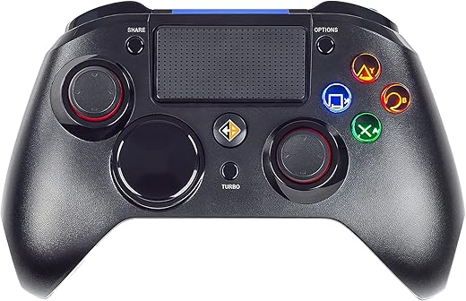 Cosmic Byte Stratos Xenon PS4/iOS/Android Wireless Programmable Gamepad (Black)