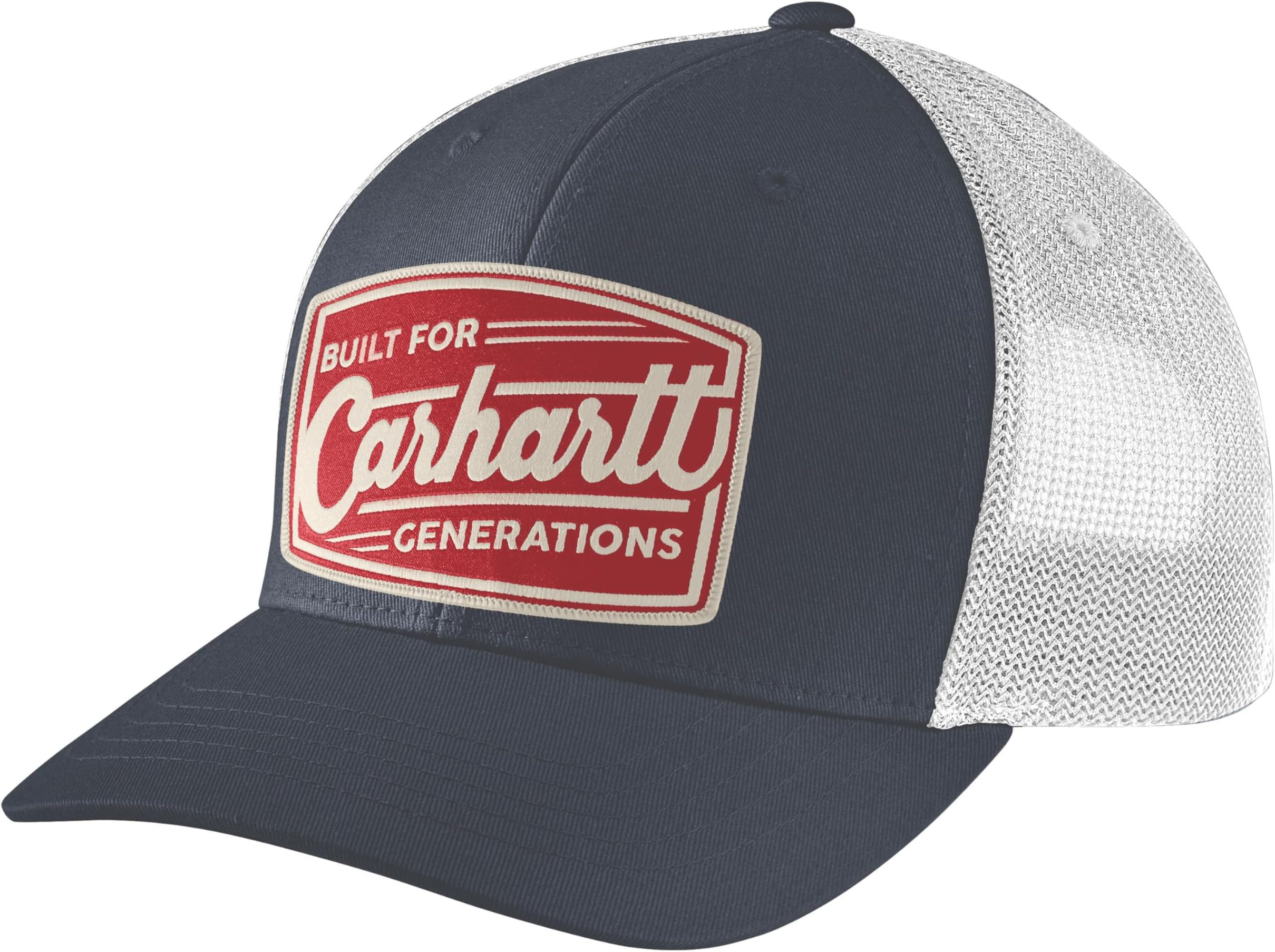 Carhartt Men's 106928 Canvas Mesh-Back Built Patch Cap