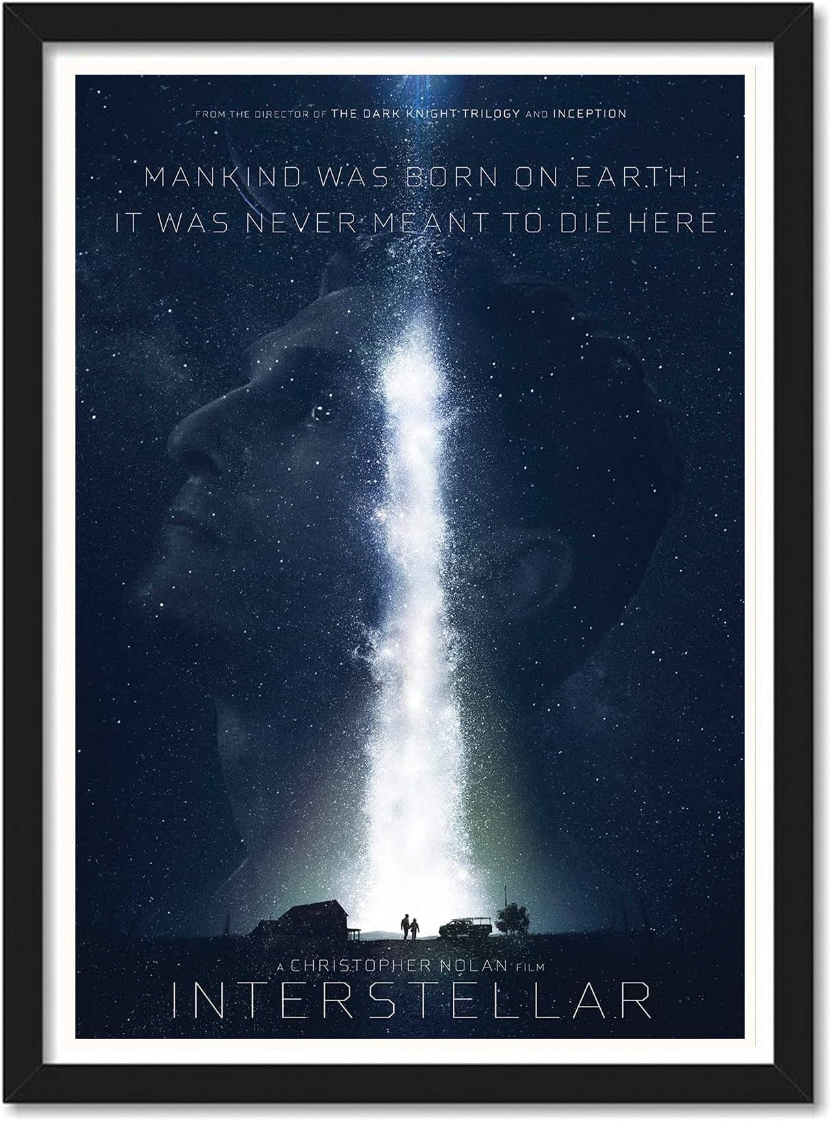 good hope, Plexiglass Hollywood Poster Frame Interstellar Movie Framed Poster,Multicolour 10 Inch X 13 Inch