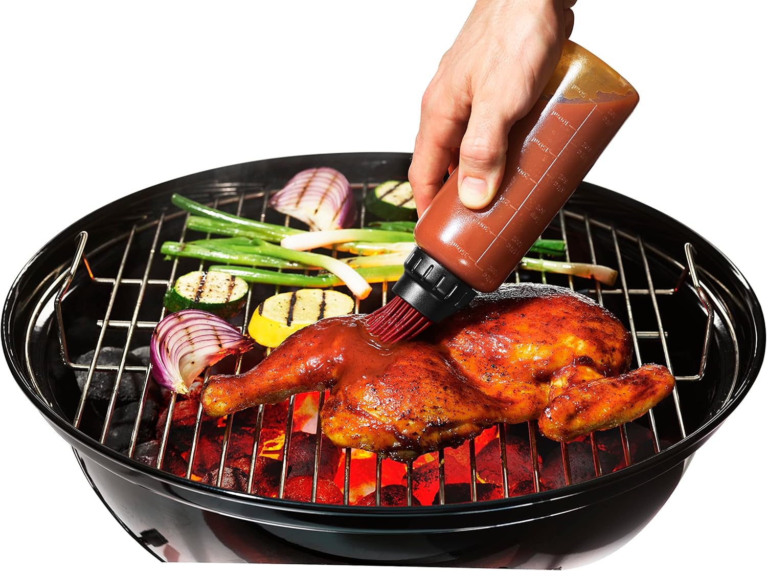 silicone brush bottle