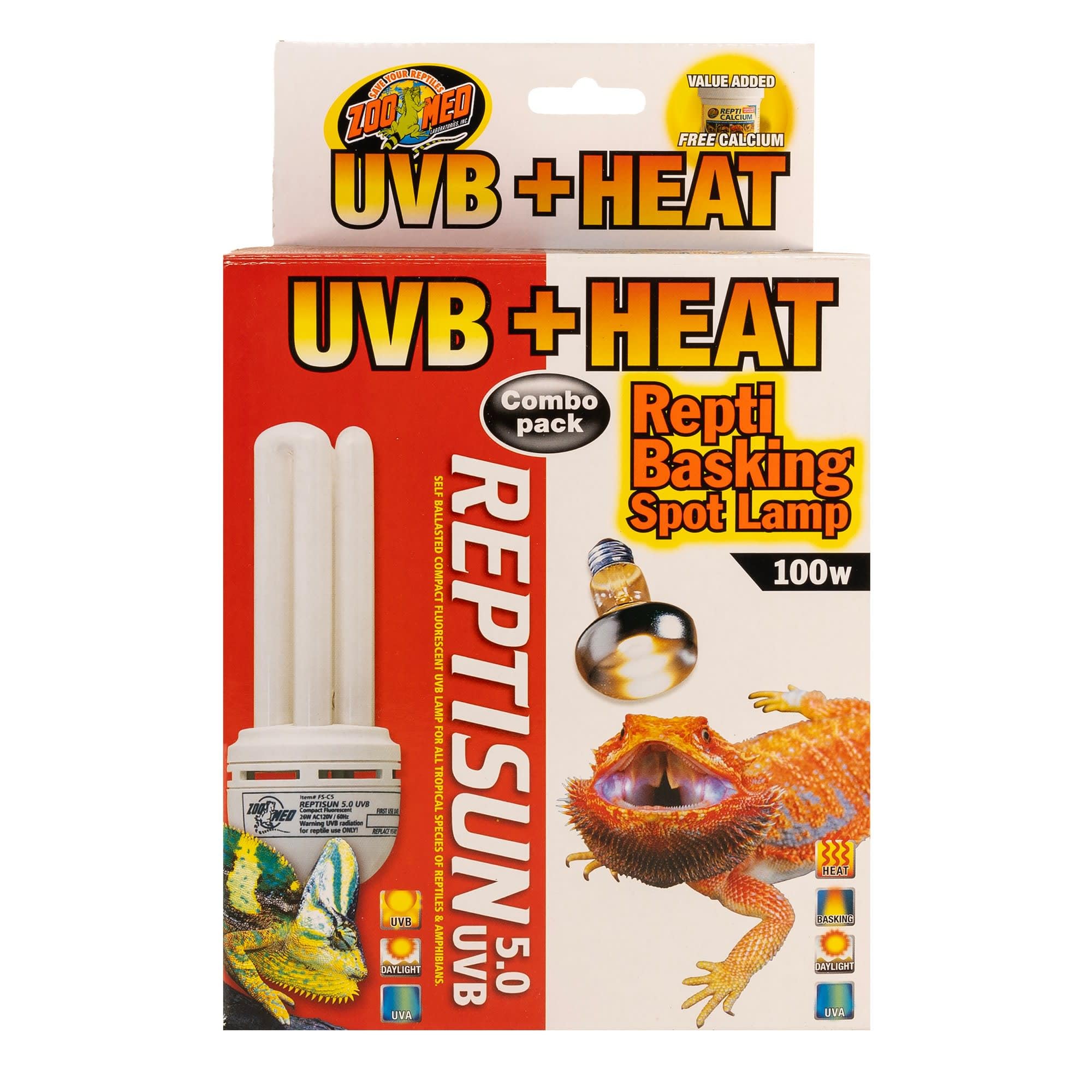 FSC-1E Heat and UVB Combo Pack