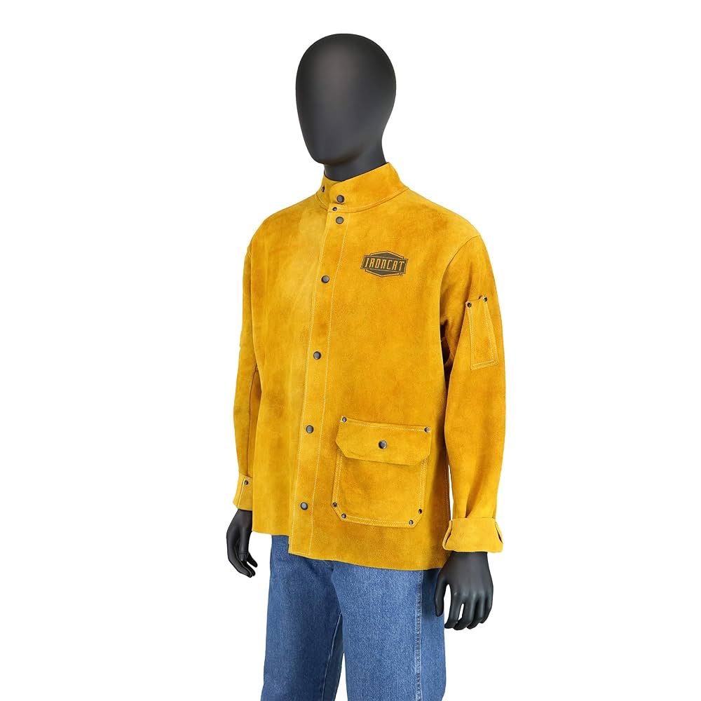 IRONCAT 7005 Heat Resistant Split Cowhide Leather Jacket
