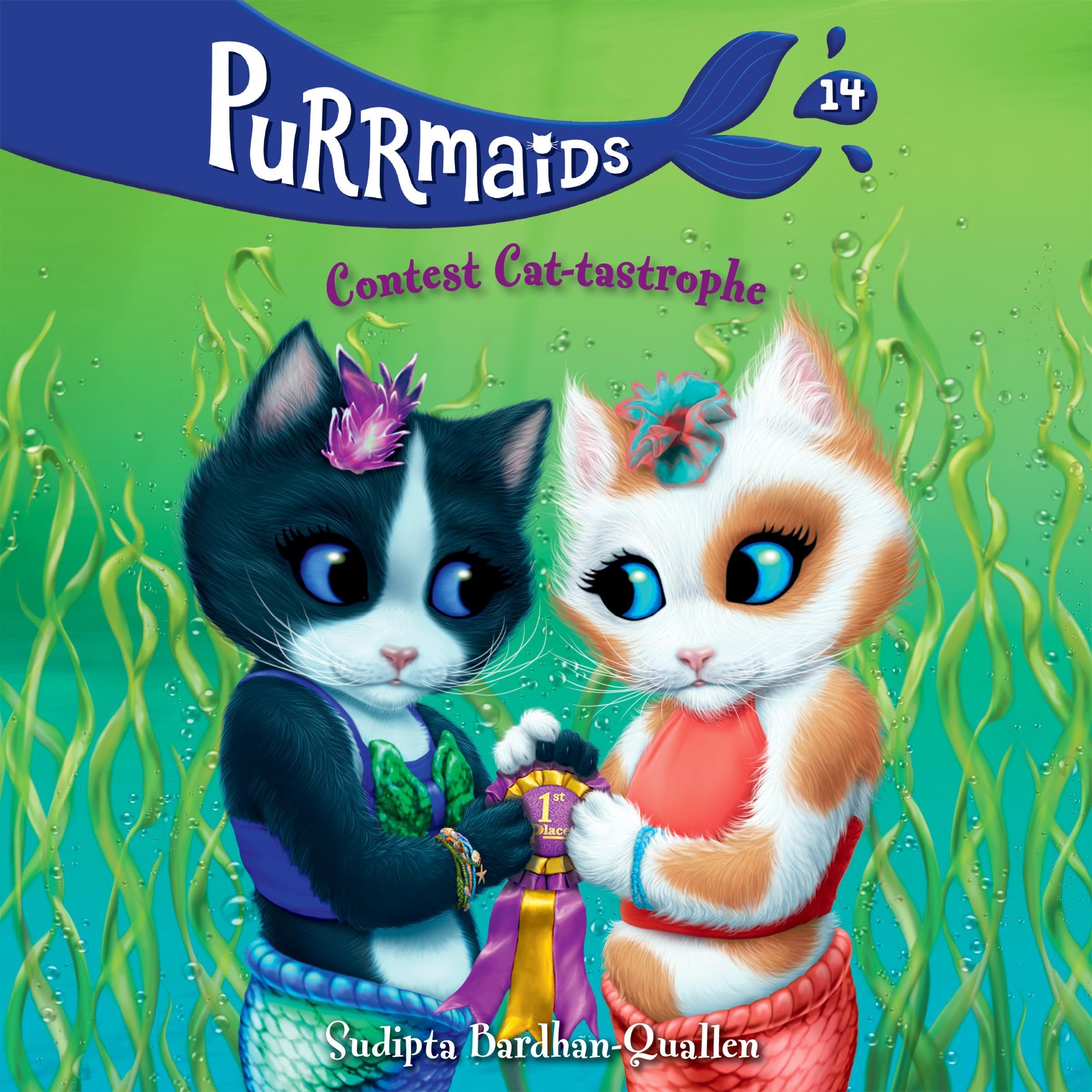 Cover art for Purrmaids #14: Contest Cat-tastrophe