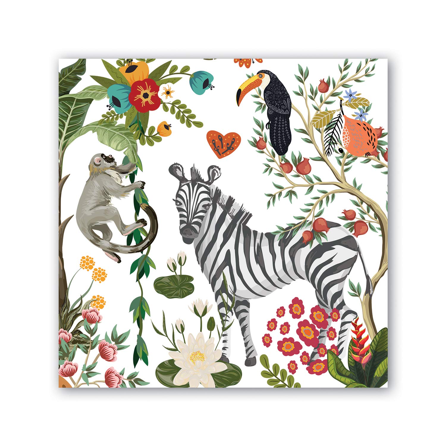 Michel Design Works Luncheon Napkins, Wild Lemon