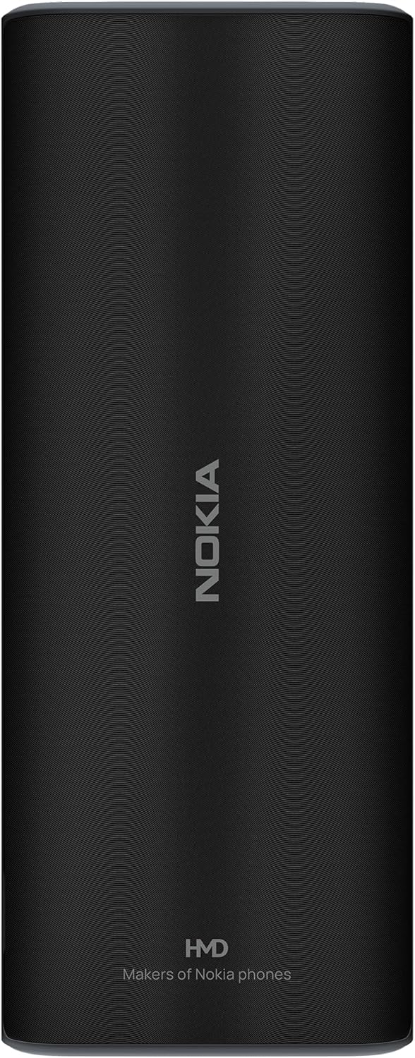 Nokia 105 4G (2024) | Dual SIM | GSM Unlocked Mobile Phone | Volte | Black| International Version | Not AT&T/Cricket/Verizon Compatible