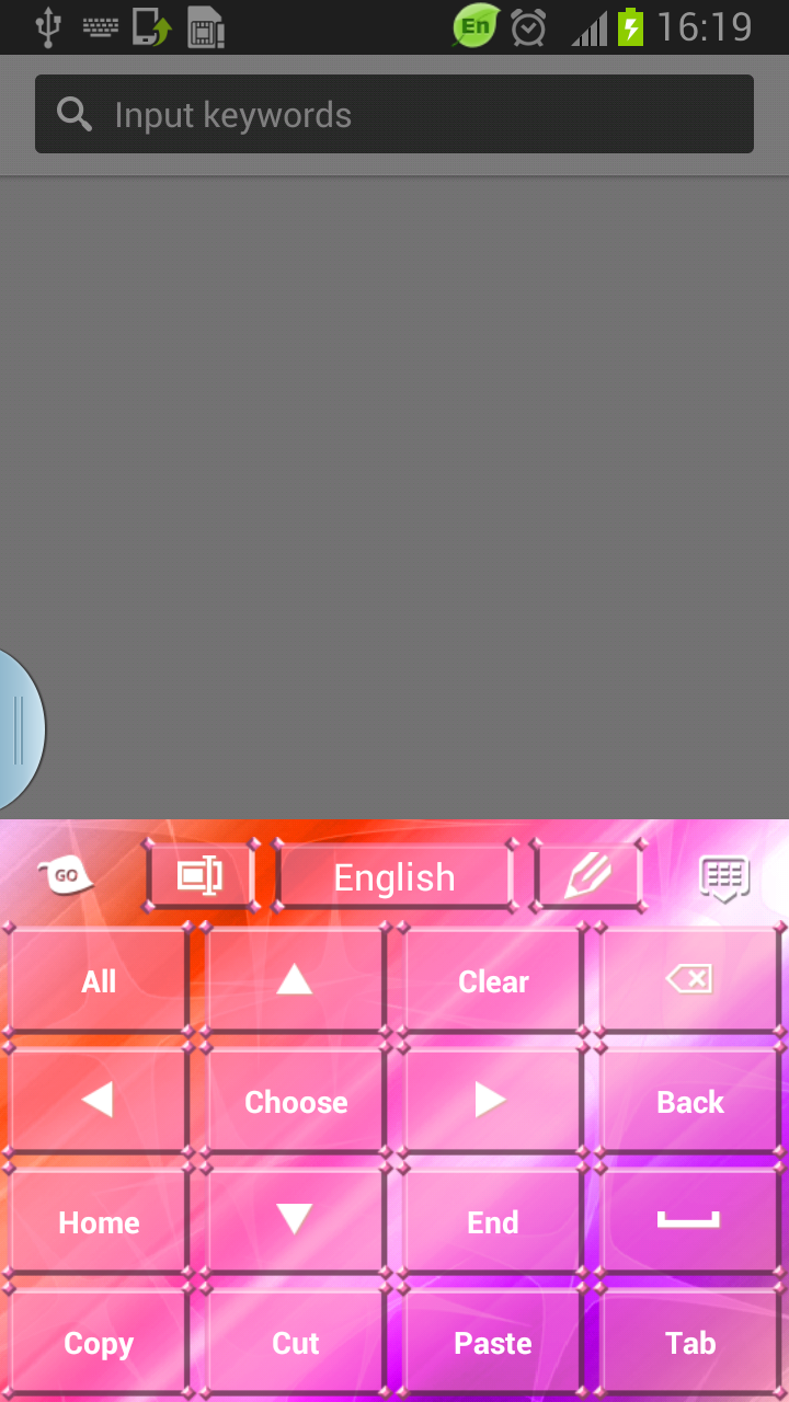 Pink Hot Color Keyboard App on Amazon Appstore