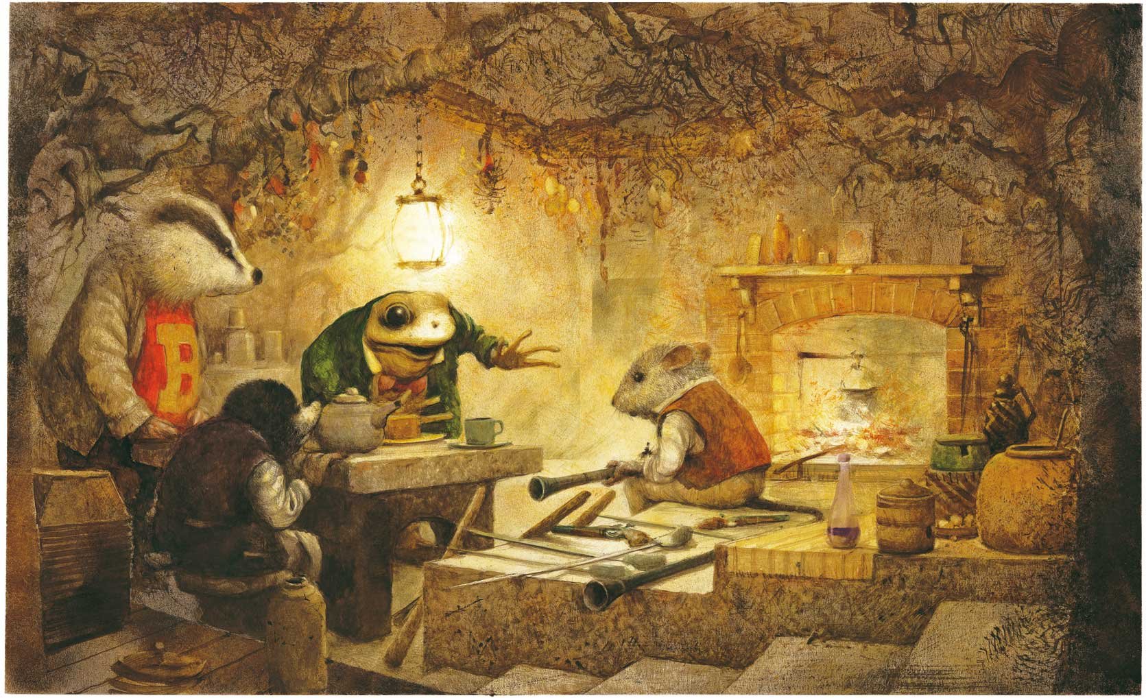 Der Wind in den Weiden: Hochwertige Geschenkausgabe des Kinderbuchklassikers nach Kenneth Grahame