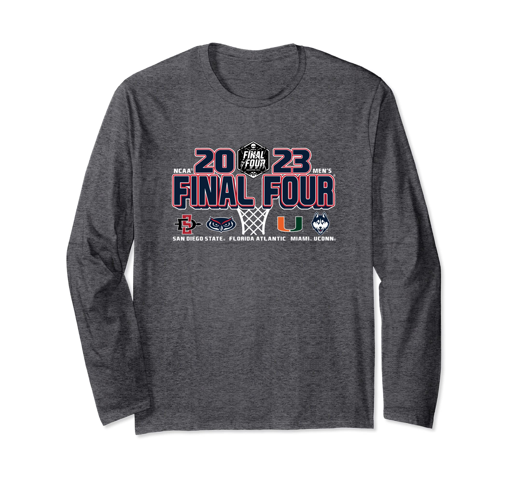 NCAA Final Four 2023 Basketball March Madness Long Sleeve T-Shirt