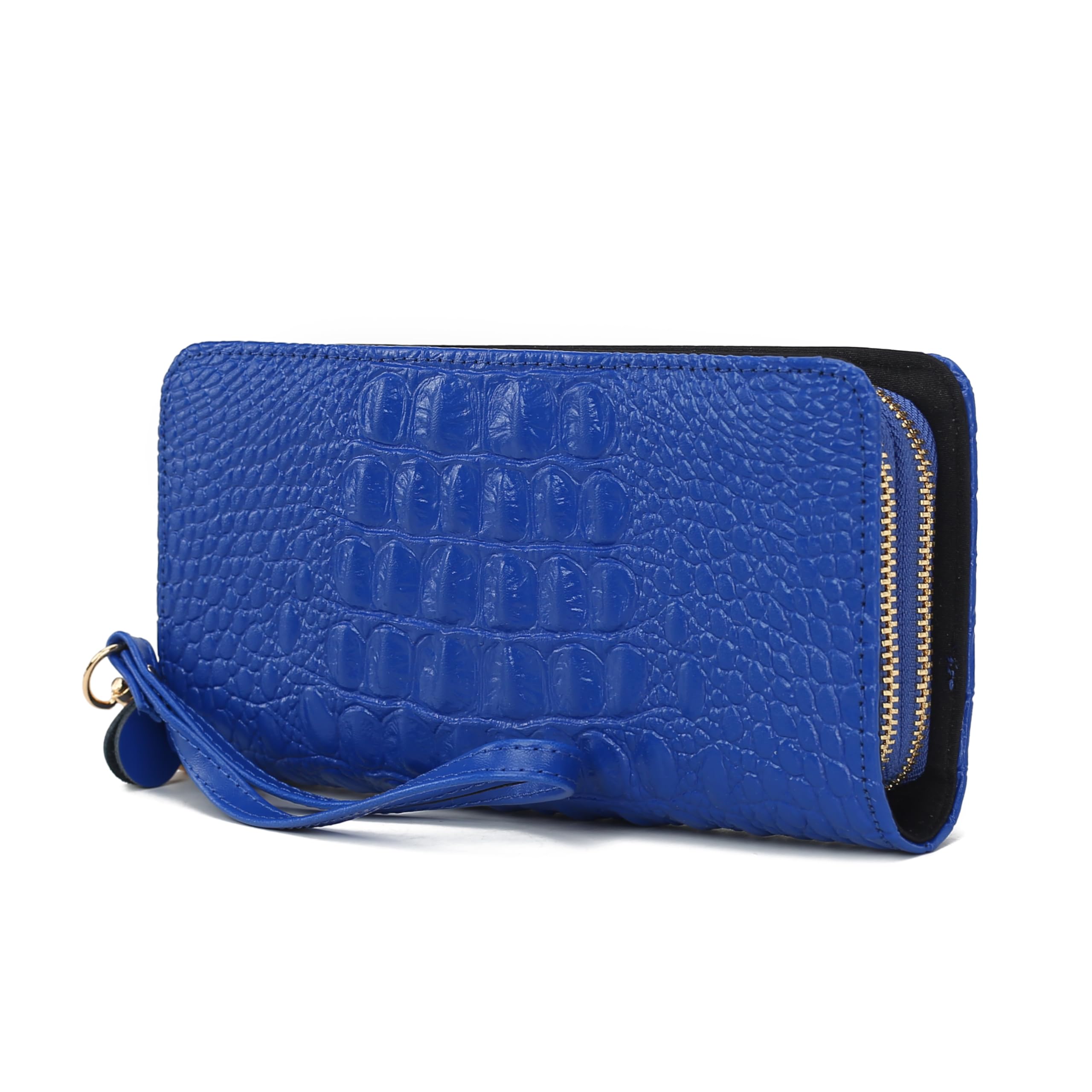 MKF Collection Wristlet Wallet for Women, Small Credit Card Holder with Zipper Coin Pocket Wallet Purse Handbag By Mia K