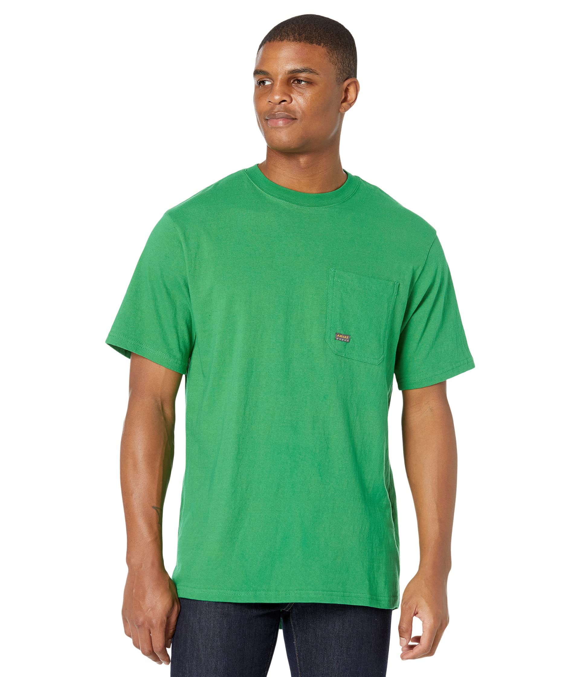 ARIAT Mens Rebar Cottonstrong American Outdoors T-Shirt