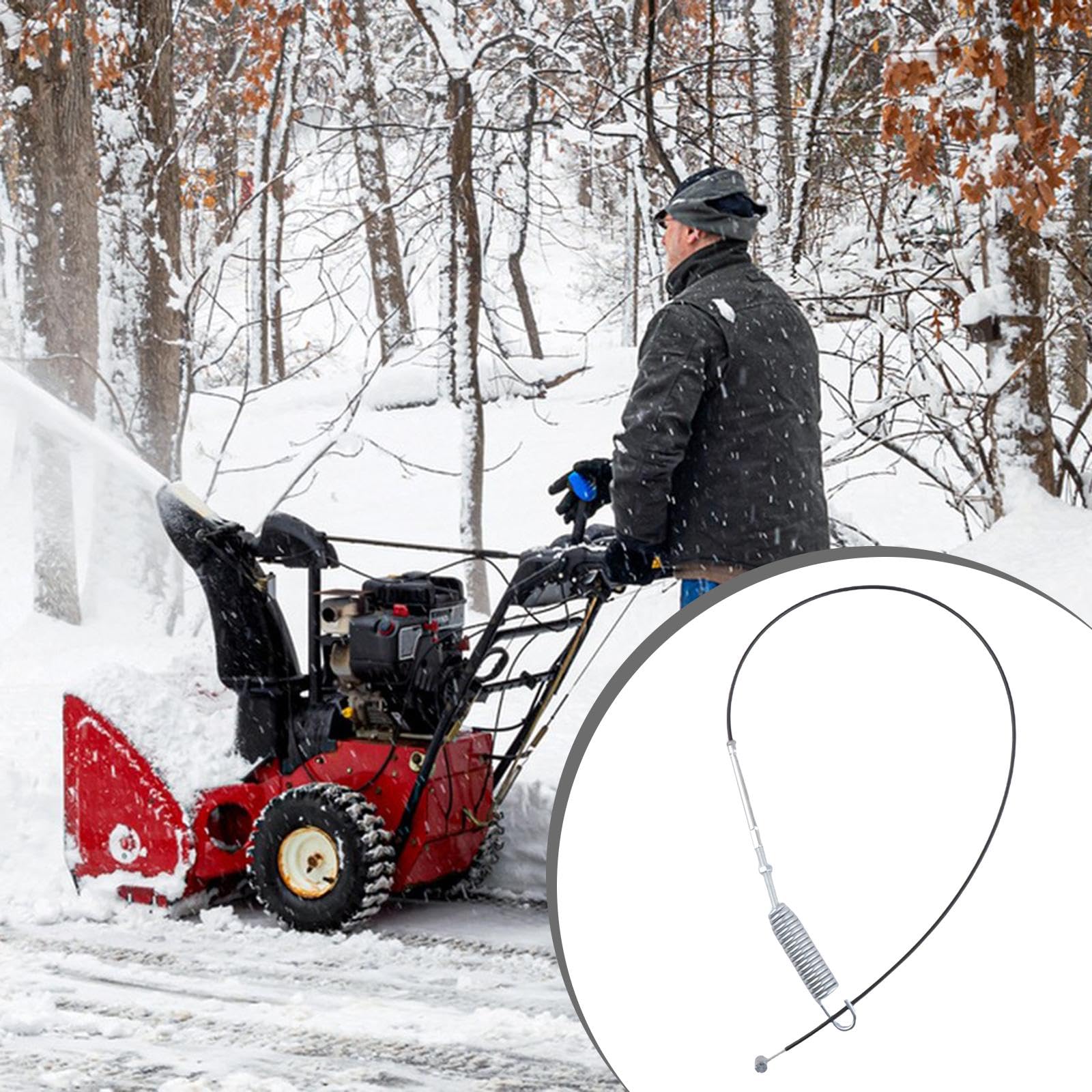 Amazon.co.jp: Stgfyxgs 115-5680 除雪機用オーガーケーブル、軽量で