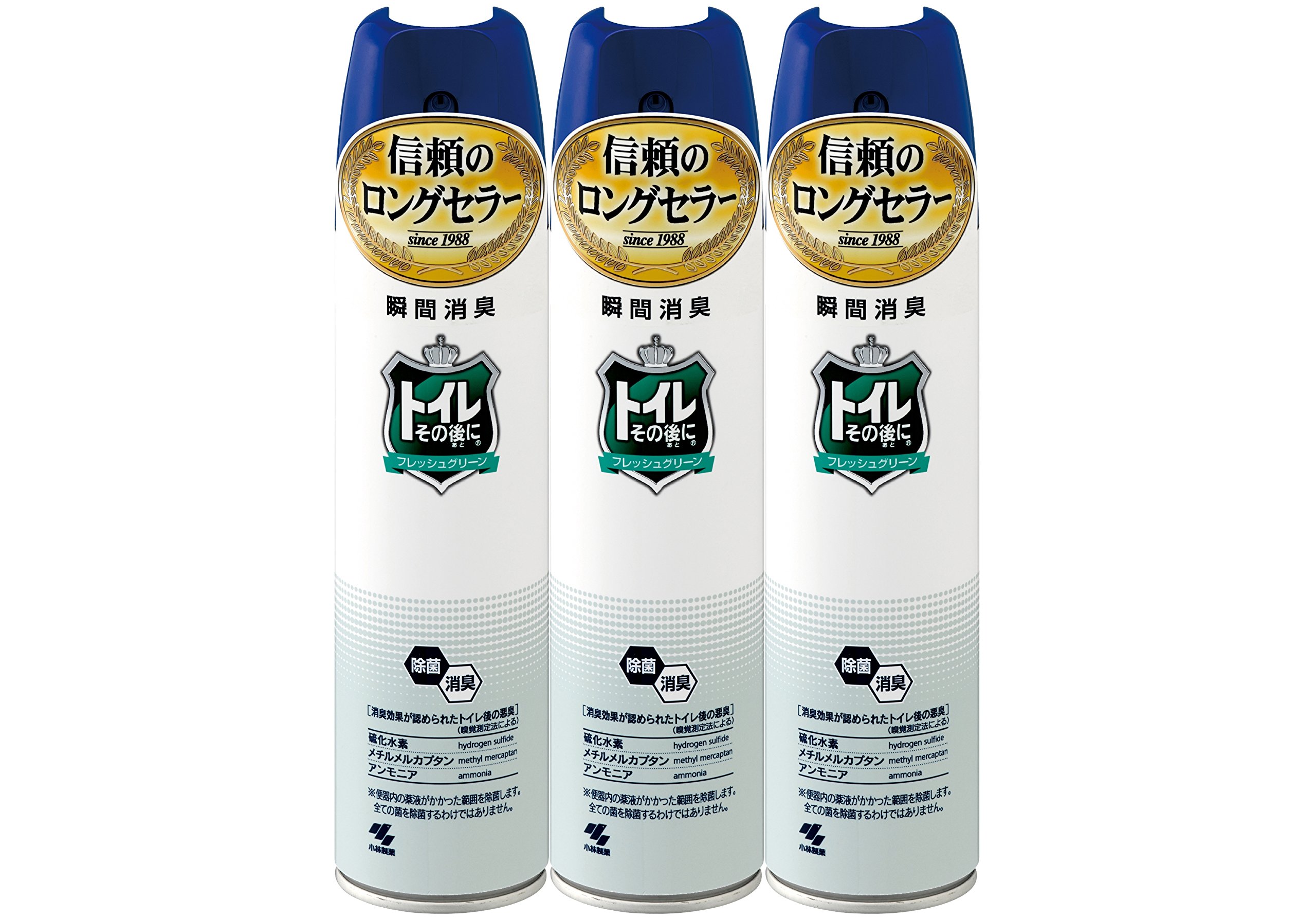小林製薬 トイレその後に 【まとめ買い】 フレッシュグリーン 消臭芳香剤 トイレ…