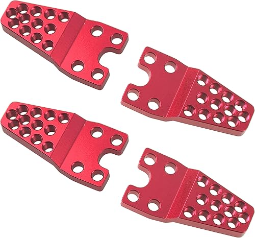 Miniatura 2 de ShareGoo - Juego de 4 amortiguadores de metal a control remoto para automóvil, ajuste de altura, soporte de suspensión compatible con Traxxas TRX-4