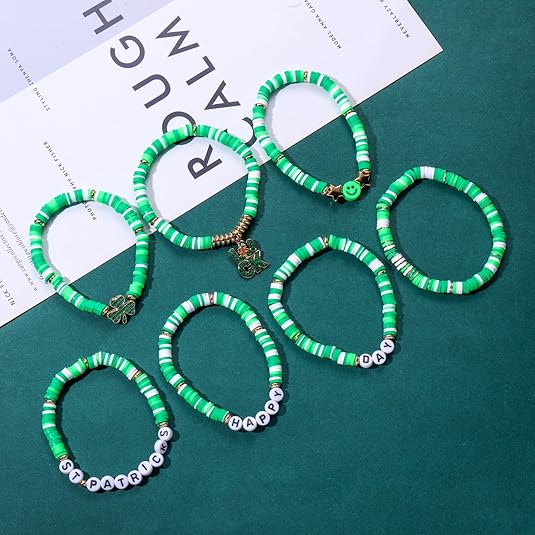 Rainbow Heishi Bracelets: Stackable Summer Beach Jewelry