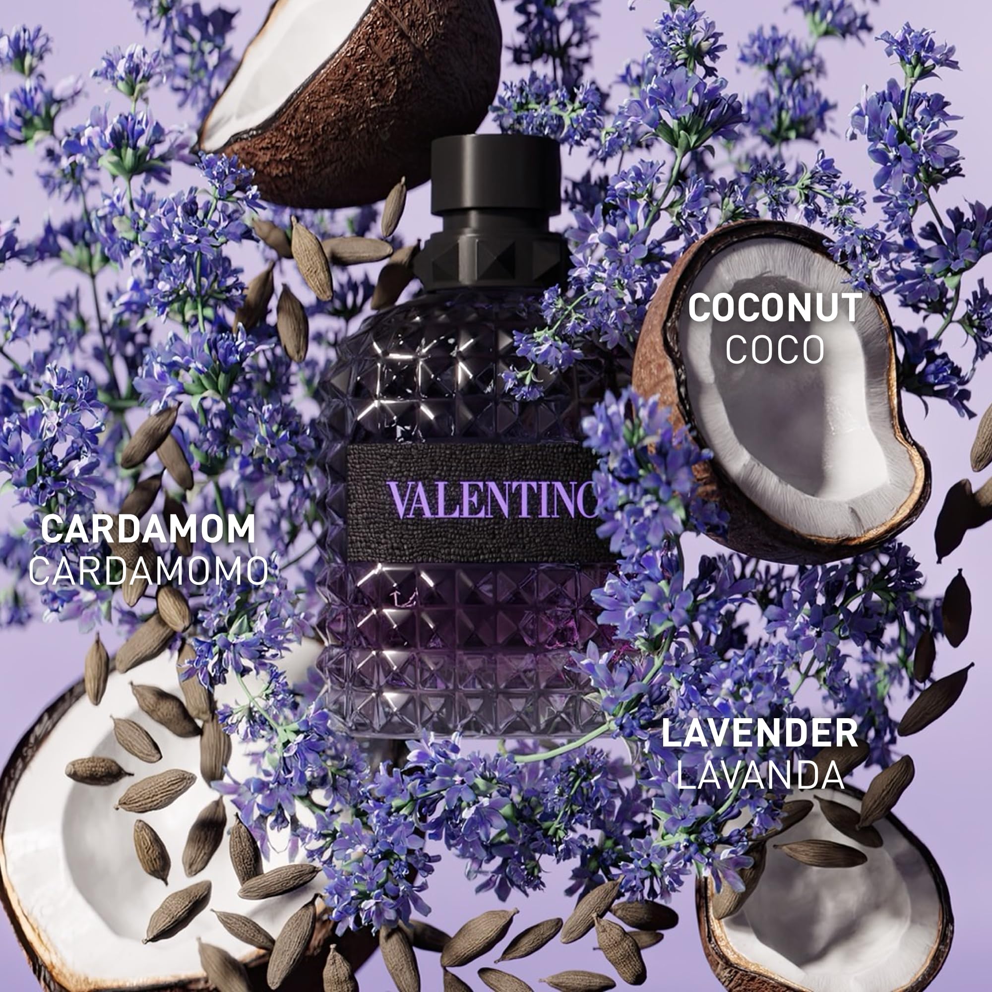 Eau de toilette uomo Valentino Born in roma purple melancholia