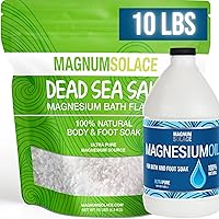 Vista 1 de Aceite de magnesio puro y copos de baño de magnesio