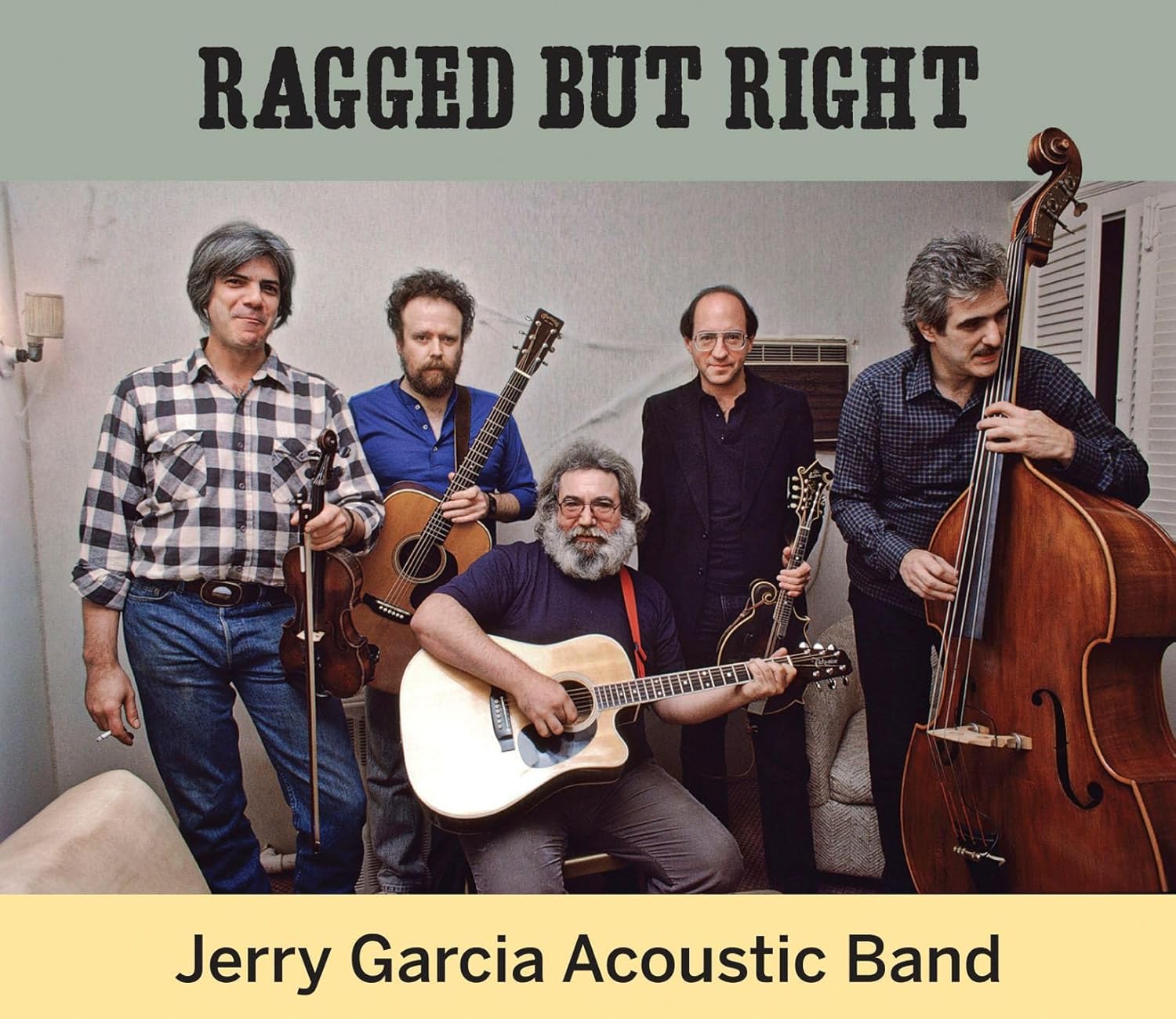 RAGGED BUT RIGHT (2LP) por Jerry Garcia Acoustic Band — capa do álbum