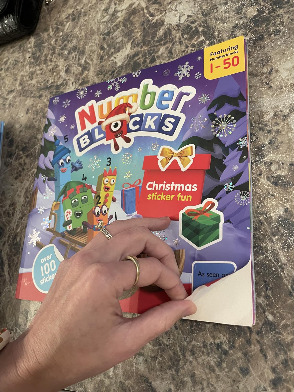 Amazon | Numberblocks Christmas Sticker Fun (Numberblock Sticker Books ...