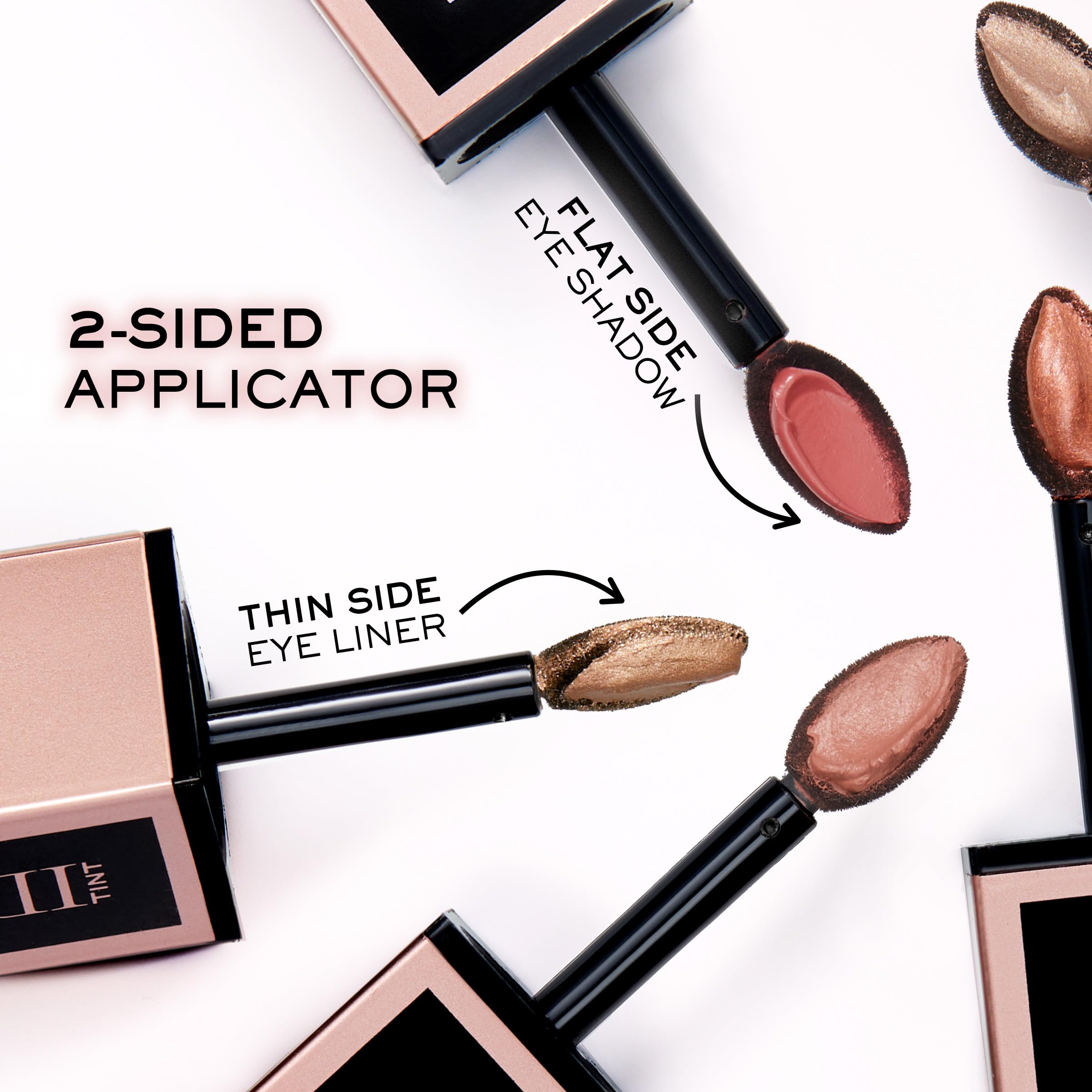 Lancôme Idôle Tint Long Wear Liquid Eyeshadow & Eyeliner - Multi-Use Eye Makeup in Shimmery & Matte Finishes - Buildable Color & Up to 16H of Wear