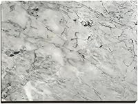 Kota Japan Premium Marble Pastry Board - Non-Stick 15.75x11.75 Inch Slab with No-Slip Feet for Dough Rolling & Serving