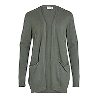 Vila Viril Open L/S Knit Cardigan-Noos Maglione, Laurel Wreath