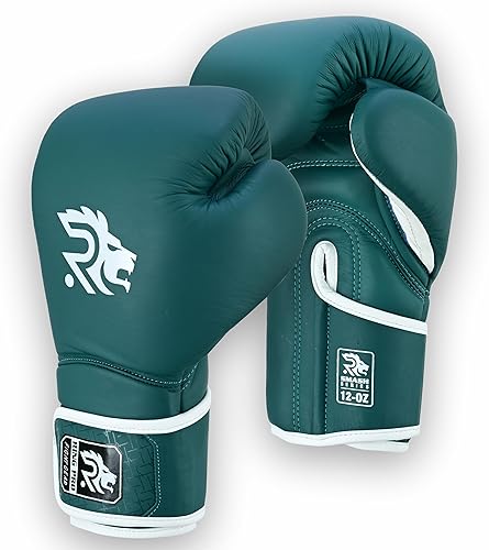 Miniatura 9 de Smash Series - Guantes de boxeo de cuero para hombres y mujeres, guantes de entrenamiento de sparring kickboxing MMA Muay Thai y bolsa pesada
