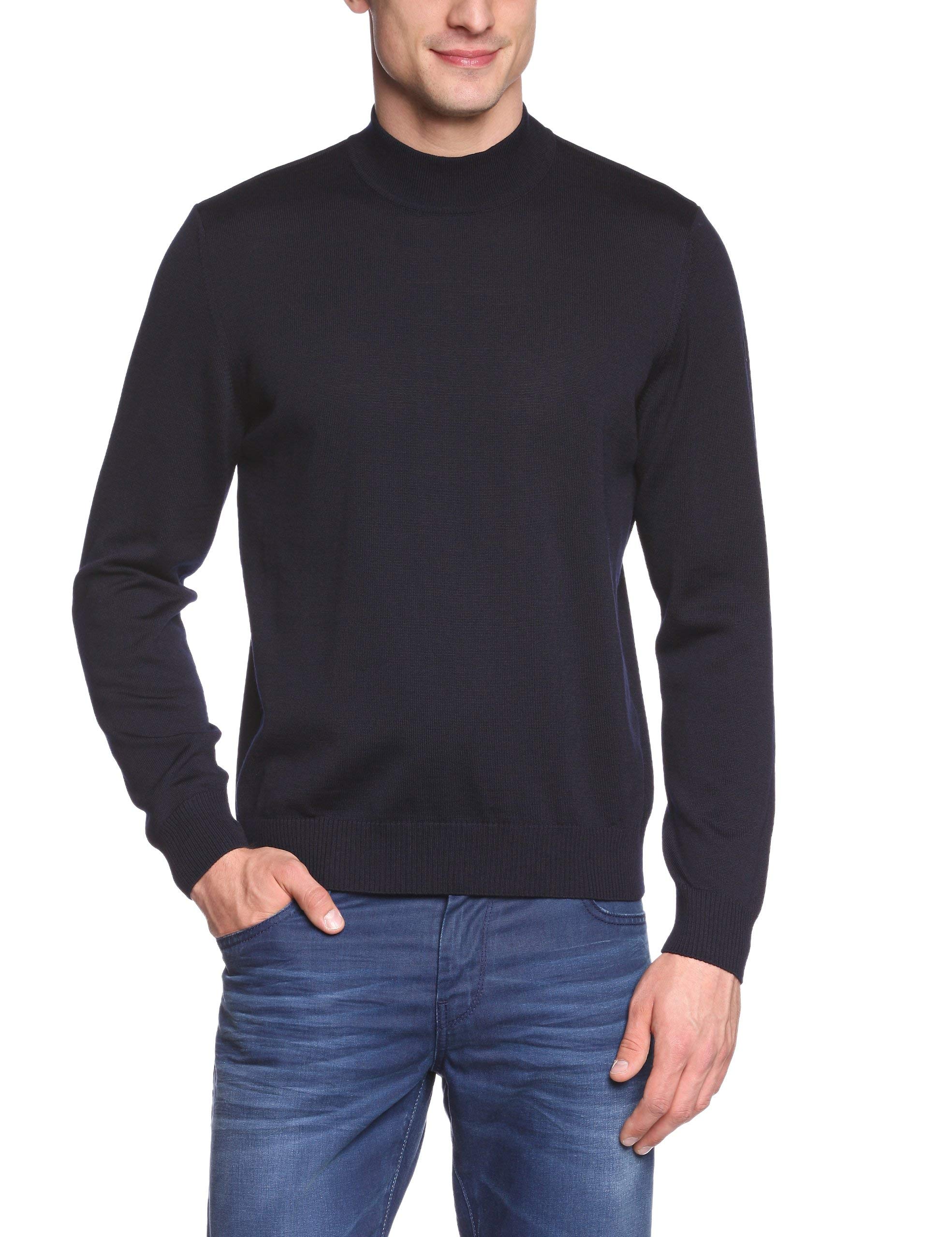 Maerz Herrenpullover 490300 – Blau, Größe 50