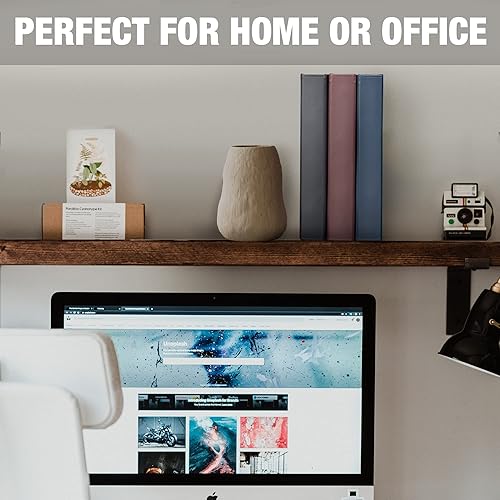 Miniatura 7 de Samsill Carpeta clásica profesional de 3 anillos con cremallera, anillos redondos de 2 pulgadas, organizador de cartera para documentos de 8.5 x 11