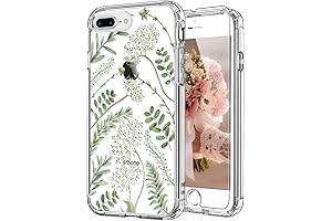 ICEDIO iPhone 8 Plus Case with Clear Design