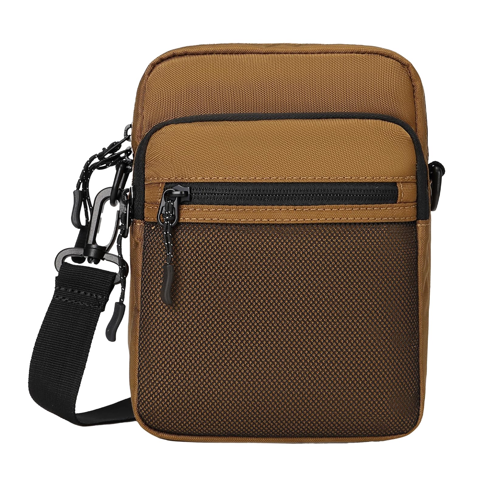 Lohol Small Messenger Bag for Men Women, Water Resistant Adjustable Crossbody Sling bag Purse for Travel Sports