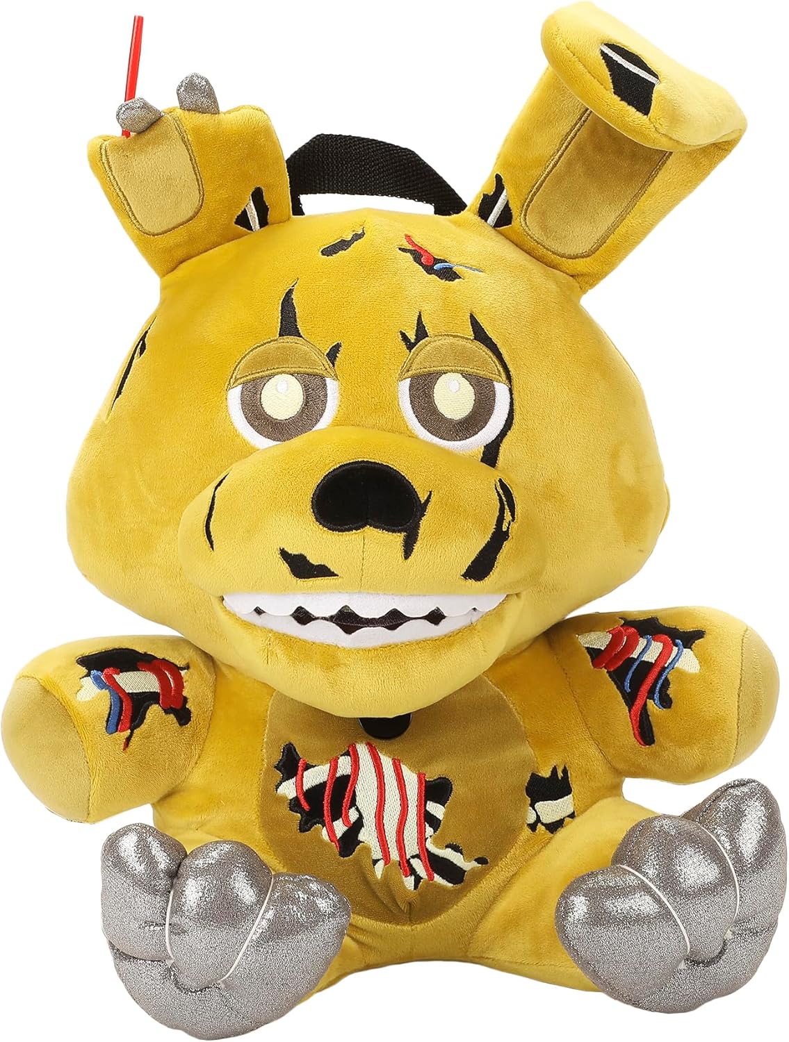 Bioworld Five Nights at Freddy's Springtrap Plush Mini Backpack with Glow-in-the-Dark Details
