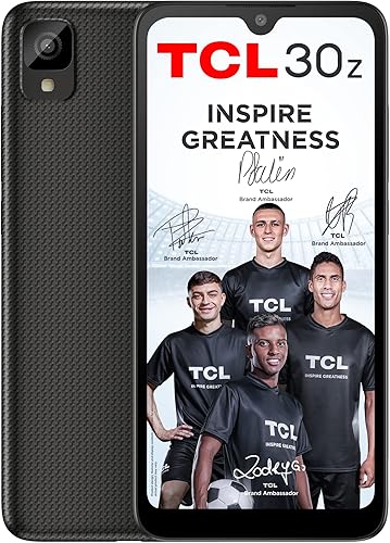 TCL 30 Z | 2022| Teléfono celular desbloqueado de 6.1 pulgadas con pantalla HD+, versión estadounidense Android 12, teléfono inteligente de 32 GB+3
