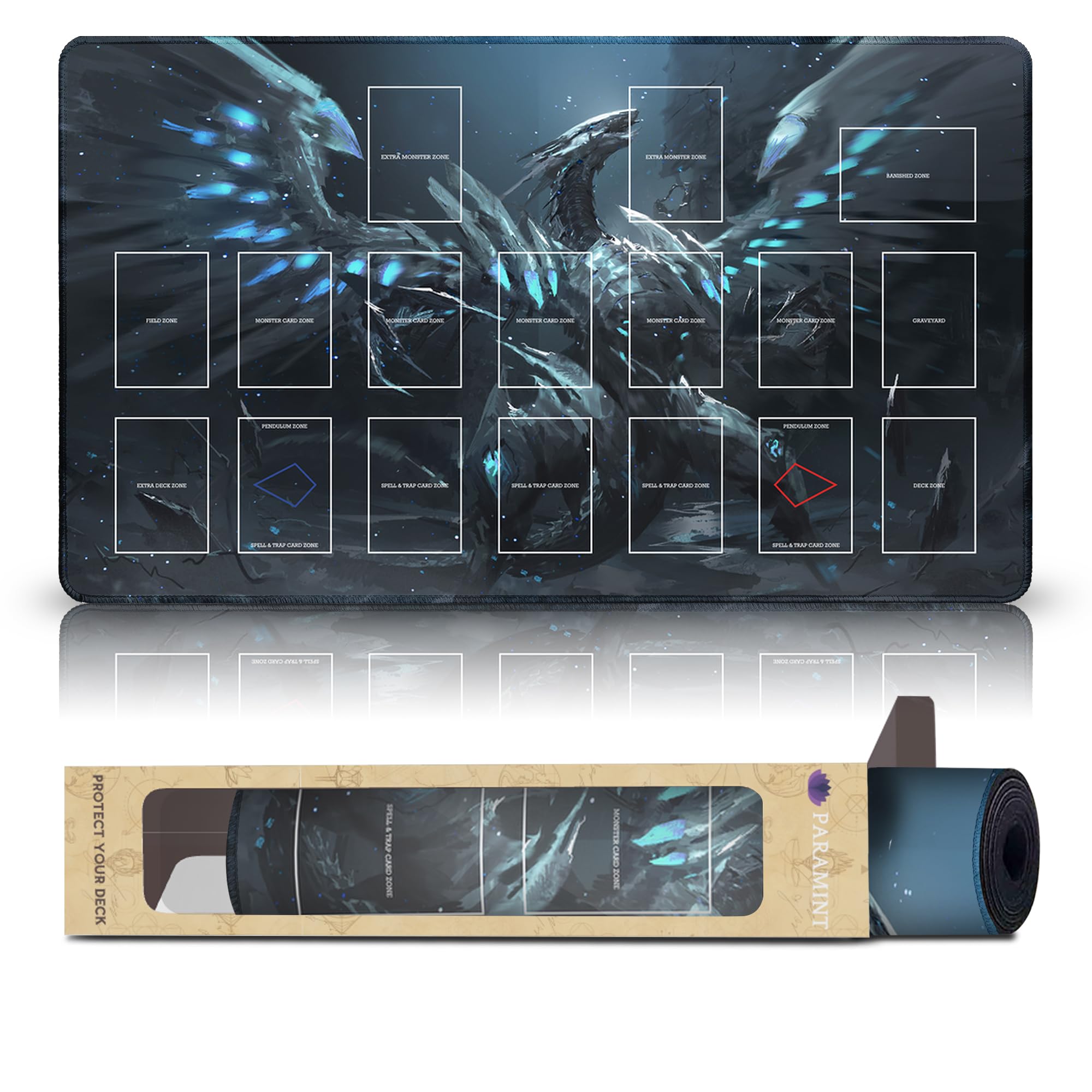 Amazon.com: Wizcraft Gaming Blue Eyes Chaos MAX Dragon (Stitched