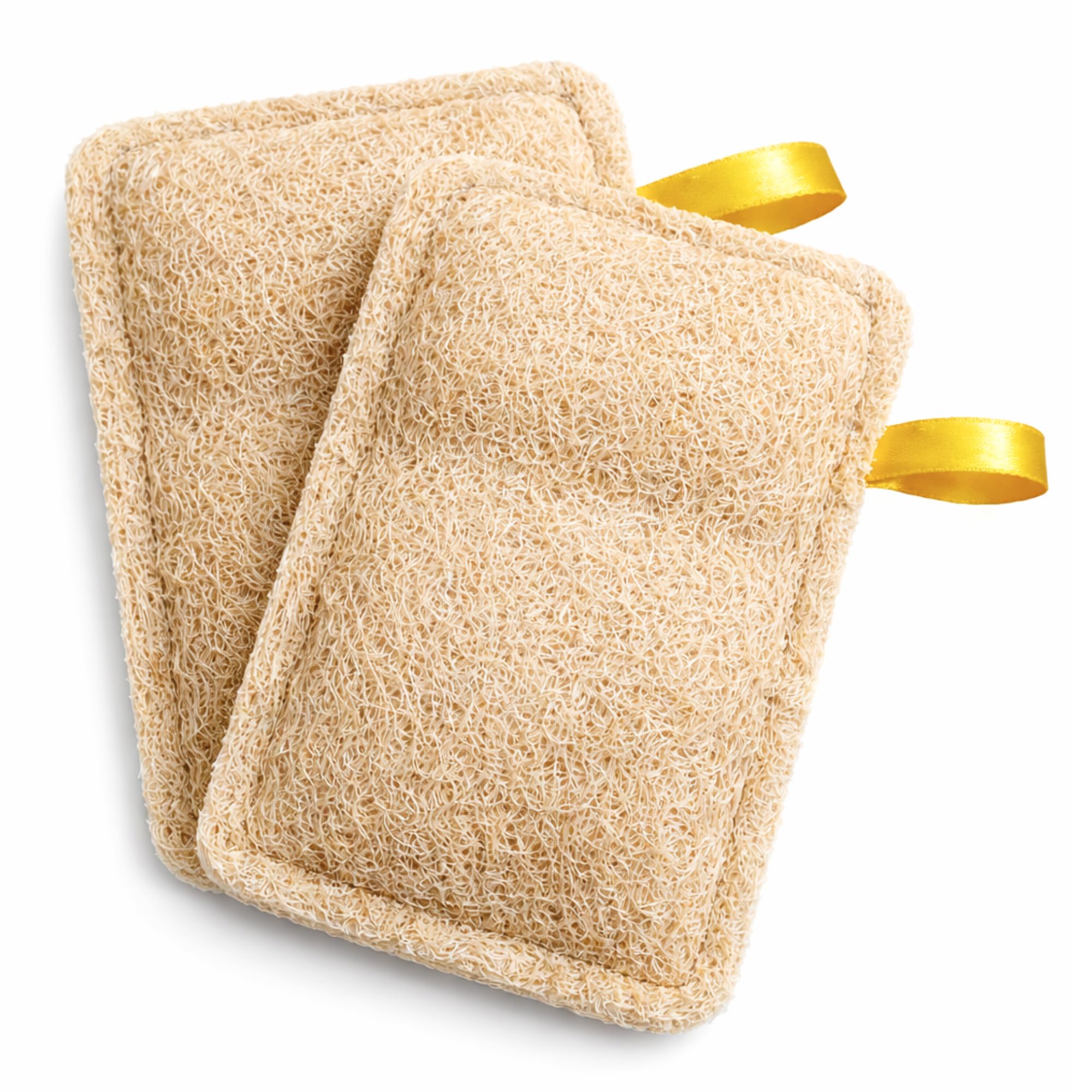 Natural Loofah Sponge for Bath - 100% Organic Sun-Dried Body Scrubber & Exfoliator for Men & Women | Eco-Friendly & Plastic-Free Luffa for Deep Cleansing & Glowing Skin. (Pack of 2)-image-47