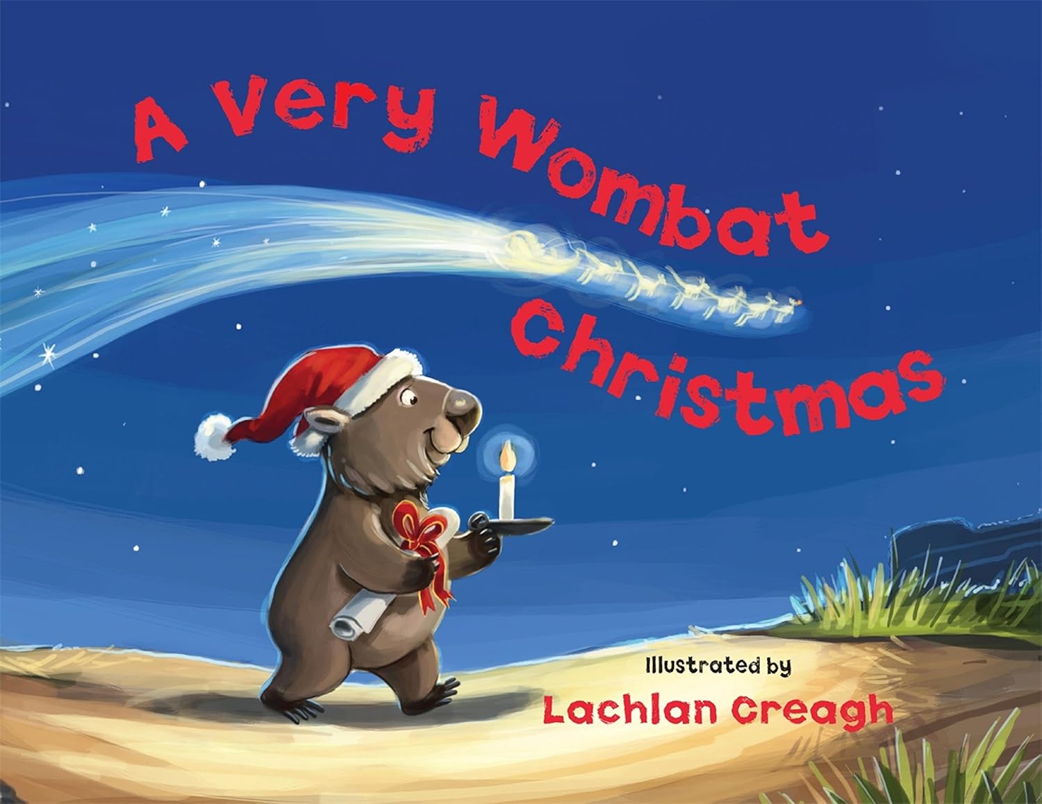 A Very Wombat Christmas: From the bestselling illustrator of Wombat Went A’ Walking